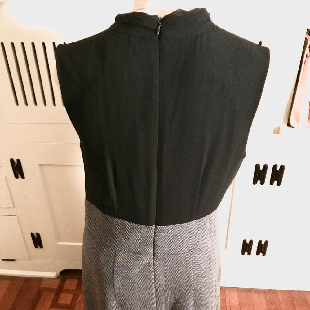 Black & Gray Work/Office Dress - Picture 5 of 6